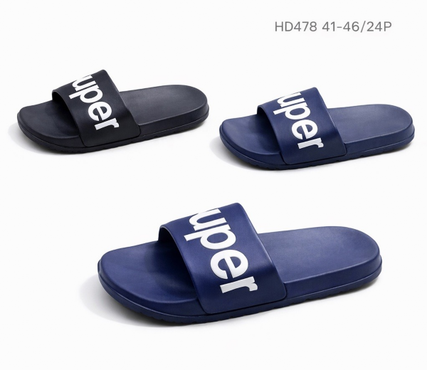 Klapki męskie Roz 41-46/ 24 par